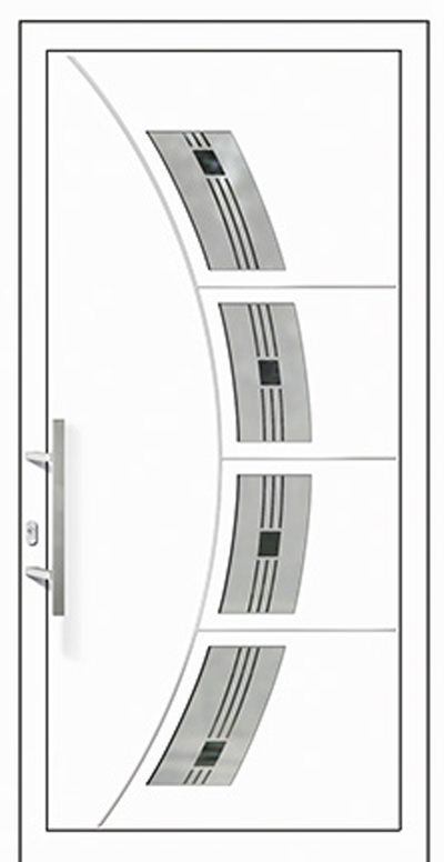 Alu-Haustür Modell AAR Serie Style