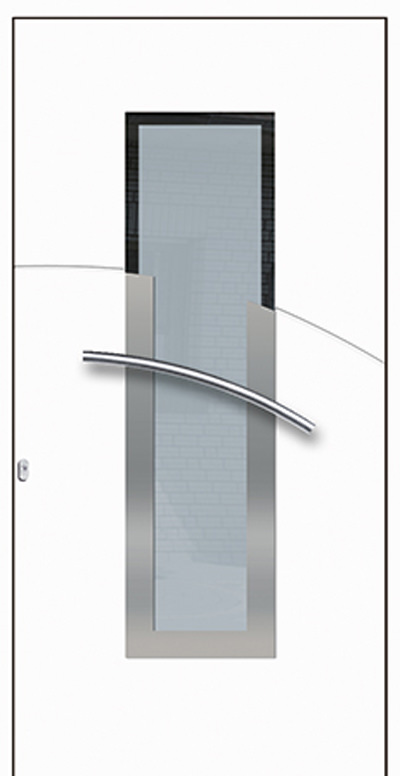 Alu-Haustür Modell Fils Serie Style