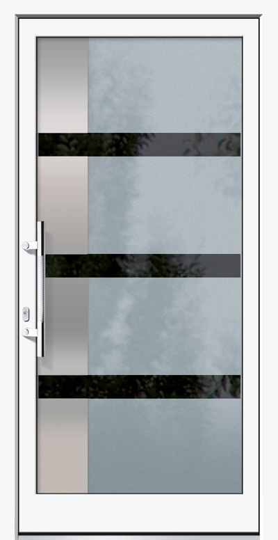 Alu-Haustür Modell Mindel Serie Free