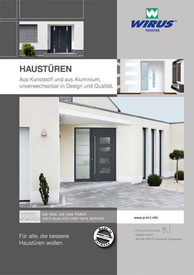 Katalog Aluhaustüren und Kunststoffhaustüren - www.aluminium-haustueren-direkt.de