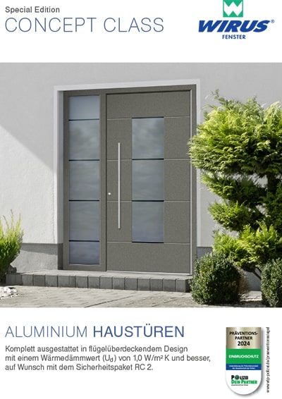 Prospekt Aluhaustüren Serie Concept Class Aktionstüren - www.aluminium-haustueren-direkt.de